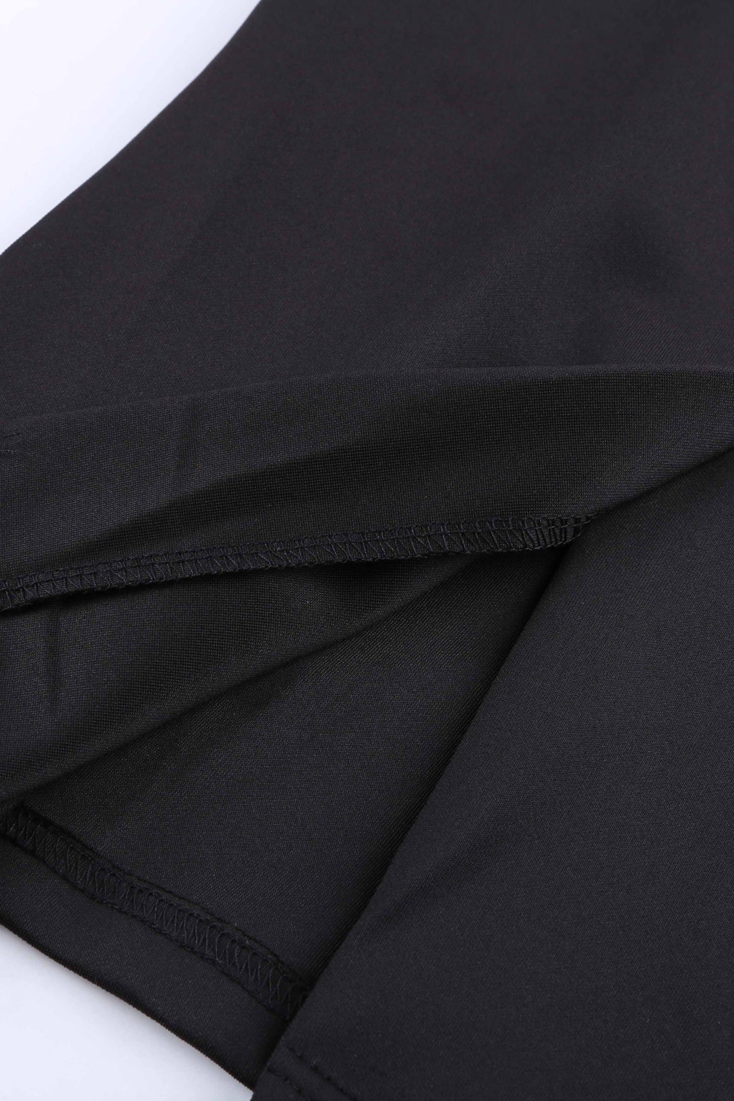 Black Off-the-shoulder Midi Dress MDJ0016